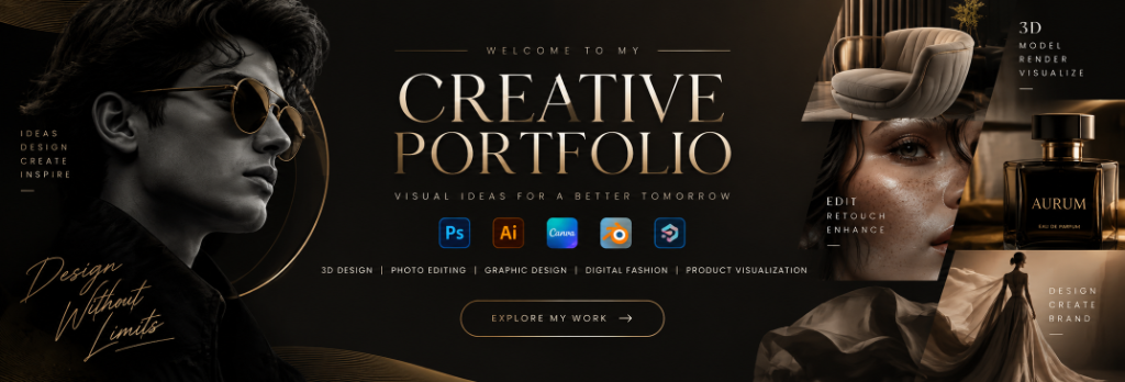 Creative Portfolio Luxury Banner