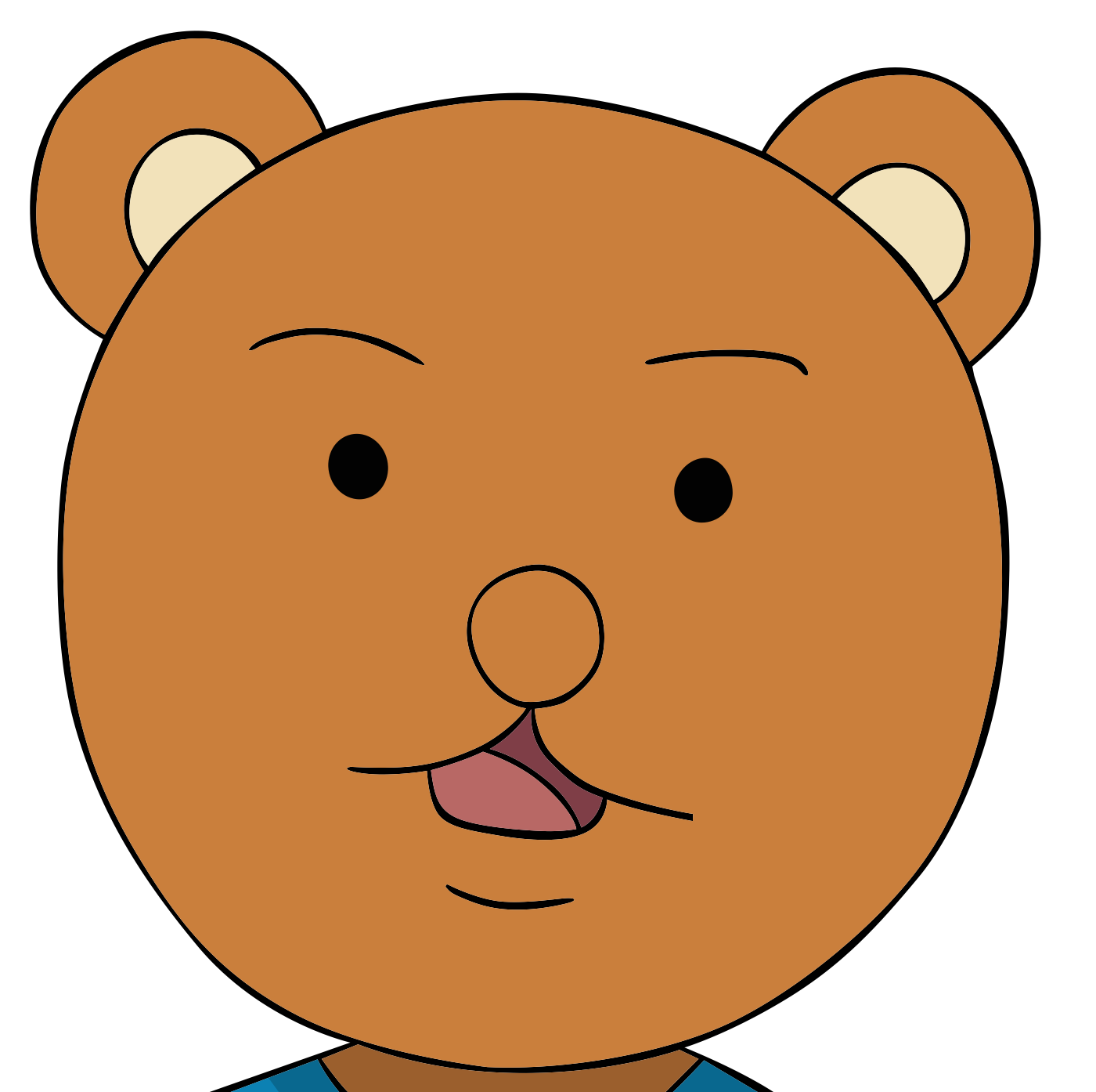Licensed Character Kumakichi Integrated Vector